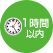 1時間以内