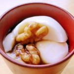 豆乳プリン胡桃ソース
