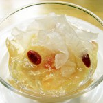 白木耳と桃のスイーツ