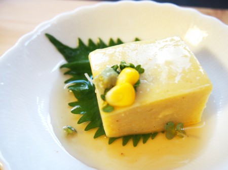 トウモロコシ豆腐