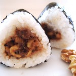 胡桃味噌のおにぎり