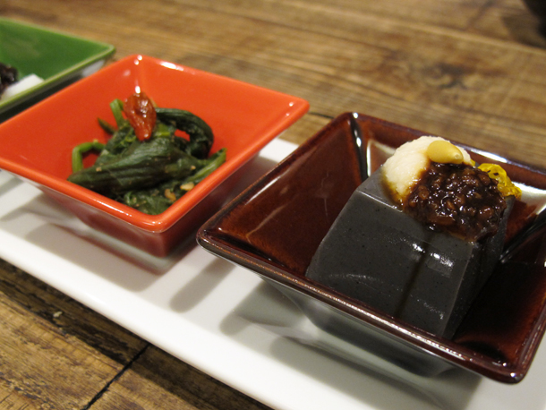 黒ごまのお豆腐