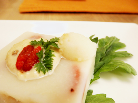 山芋寄せ豆腐