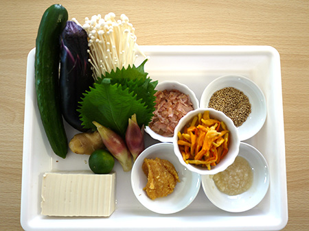 鯵の棒寿司 材料