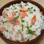 薬膳料理レシピ：梅しゃけご飯