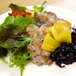 薬膳料理レシピ：パイナップル豚のカシス風味